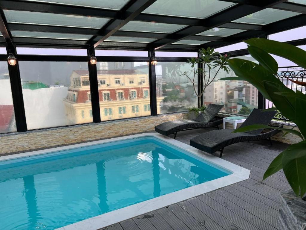 Skylark Boutique Hotel Hanoi Eksteriør billede